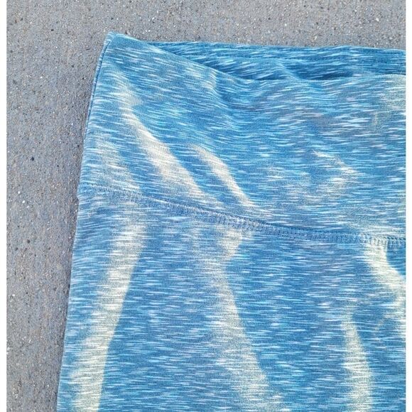 RBX 3/4 Length Heathered Leggings Large - Picture 2 of 6